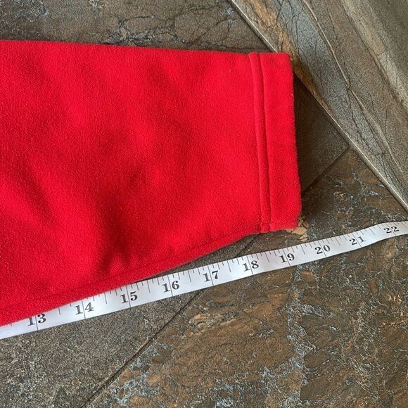 Under Armour Mens Heavy Performance Fleece 1/4 Zip Red and Black size Med - Picture 11 of 11